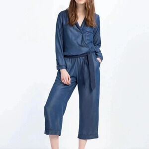 Zara | Pajama Style Jumpsuit | Sz S